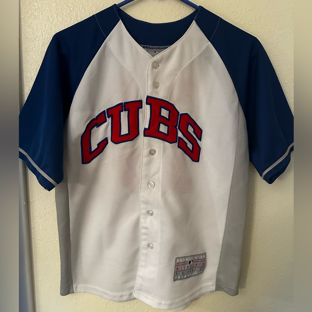 MLB Genuine Merchandise Chicago Cubs Geovany Soto #18 Jersey Kids Size 10-12